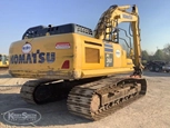 Back corner of used Komatsu Excavator
